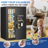 Picture of RXDSAFE 6.0 Cuft Large Safe Box, Digital Keypad Home Security Safe With Fireproof Bag & Alarm System(Black)