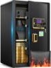 Picture of RYCUZO 6.5 Cuft Large Safe Box, Digital Keypad Home Security Safe With Fireproof Waterproof Bag & Adjustable Shelf