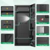 Picture of RXDSAFE 12-15 Gun Cabinet, Quick Access Long Gun Safe for Home Rifles and Pistols, Large Unassembled Rifle Safe with Removable Shelves, Digital Keypad, Pegboard