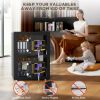 Picture of RXDSAFE 4.6 Cuft Large Double Door Safe Box, Digital Keypad Home Security Safe With Fireproof Waterproof Bag & Adjustable Shelf