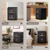 Picture of RXDSAFE 4.6 Cuft Large Double Door Safe Box, Digital Keypad Home Security Safe With Fireproof Waterproof Bag & Adjustable Shelf