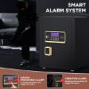 Picture of RYCUZO 4.5 Cuft Large Safe Box, Digital Keypad Home Security Safe With Fireproof Waterproof Bag & Adjustable Shelf