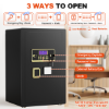 Picture of RYCUZO 5.5 Cuft Large Safe Box, Security Home Safe with Interior Safe Lock Box, Fireproof Waterproof Document Bag, Electronic Keypad Digital Lock, for House Office