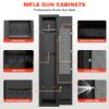 Picture of RYCUZO 2-4 Long Gun Safes, Gun Cabinets for Home Storage of Rifle and Pistols, Quick Access Rifle Safe with Alarm System & Gun Racks